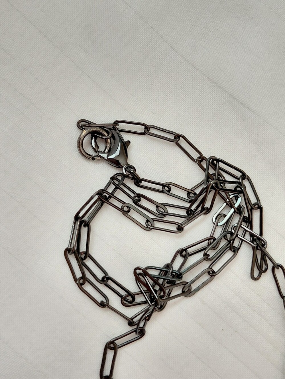 Coach Rexy Charm Necklace Paperclip - Picture 3 of 6